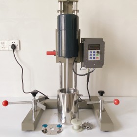 變頻高速打小樣分散機乳膠漆油墨400瓦研磨分散攪拌機